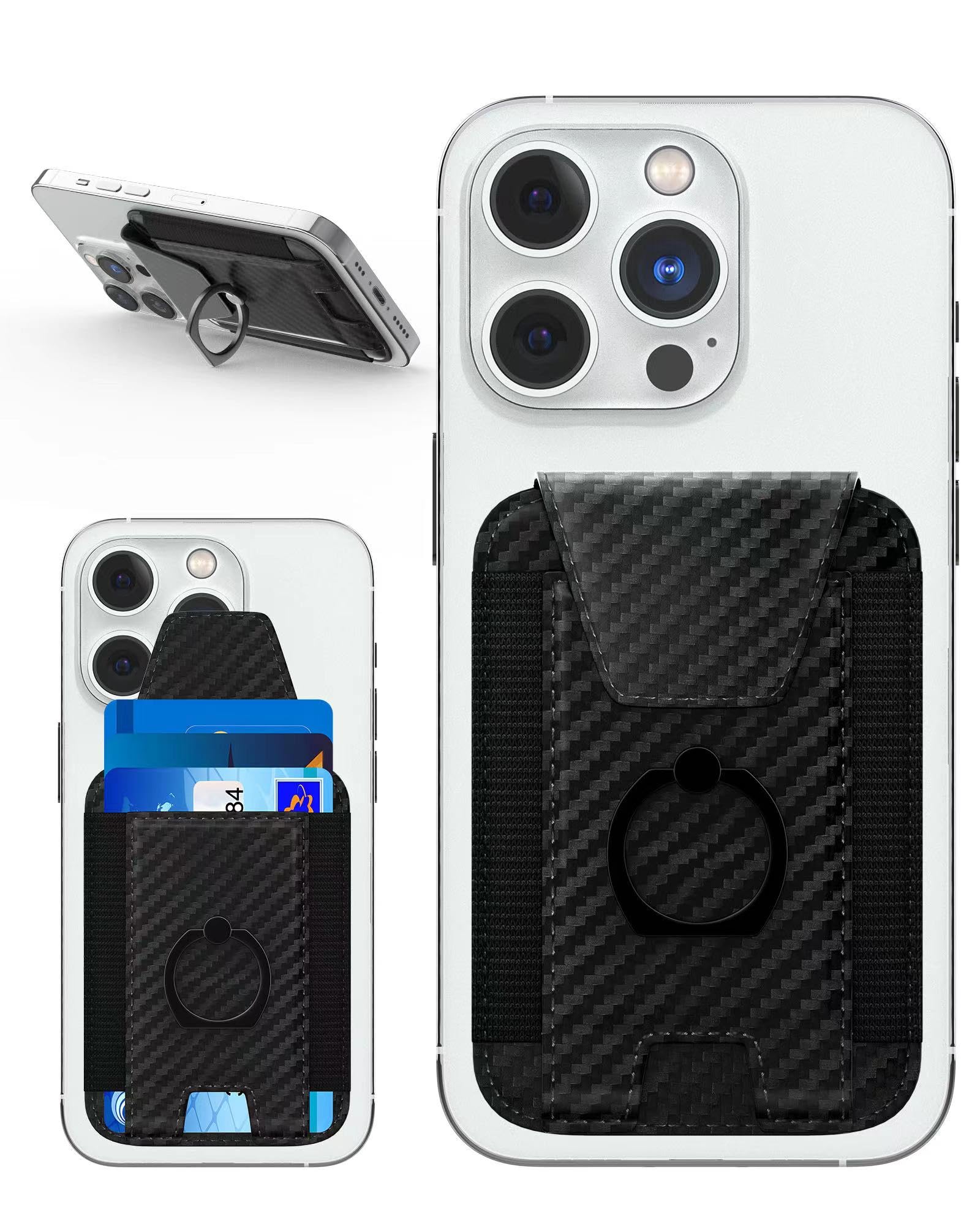 ①Zenlet 3 Pro ②MagSafe Panel ＆ Leather Amzone 3-in-1 Mag Safe Wallet, Leather Wallet with Phone